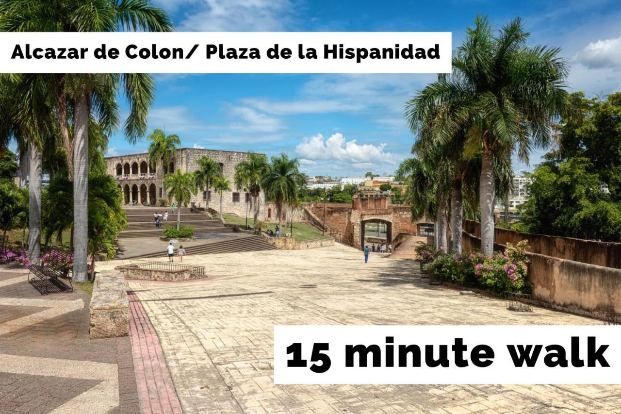 Edifcio Amapola Zona Colonial Con Vista Al Mar Santo Domingo Esterno foto